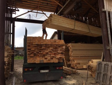 Обработка древесины на производстве